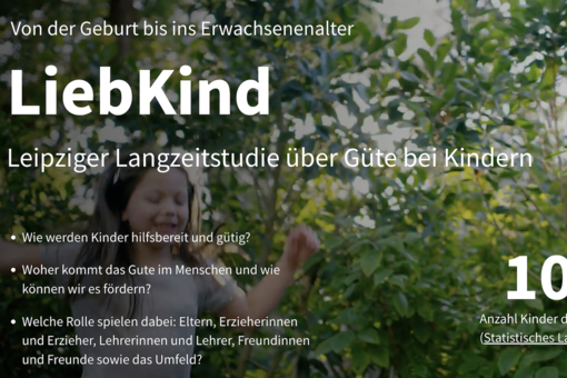 Screenshot der Startseite der Landing Page